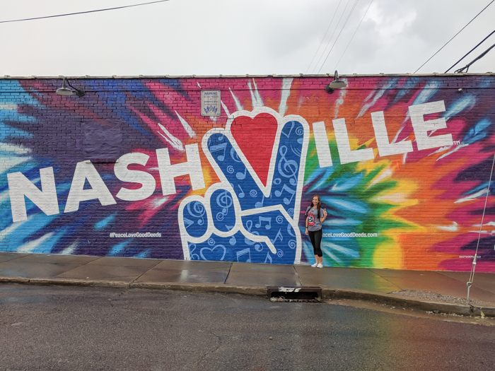 How to Spend a Weekend in Nashville If You Hate Country Music | Nashville, Tennessee | Nashville Peace Love and Good Deeds mural