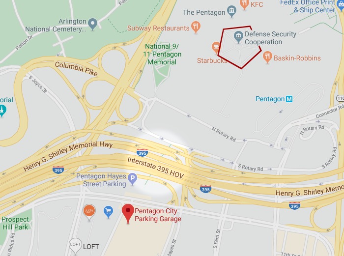 How to get to the Pentagon for your tour | Where is the Pentagon pedestrian tunnel? How to walk to the Pentagon for a tour