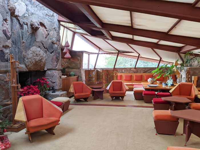 4 Days in Scottsdale, Arizona // A Jam-Packed Itinerary With a Bit of Everything | Things to do in Scottsdale: Frank Lloyd Wright's Taliesin West tour, #scottsdale #franklloydwright #architecture 