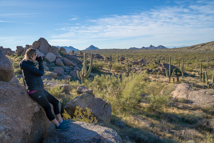 4 Days in Scottsdale, Arizona // A Jam-Packed Itinerary With a Bit of Everything | Things to do in Scottsdale: mountain biking in the McDowell Sonoran Preserve with REI adventures #rei #scottsdale #arizona #desert #mountainbiking