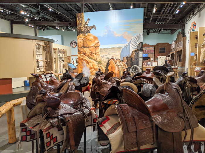 4 Days in Scottsdale, Arizona // A Jam-Packed Itinerary With a Bit of Everything | Things to do in Scottsdale: Western Spirit: Scottsdale's Museum of the West, saddle collection #scottsdale #museum