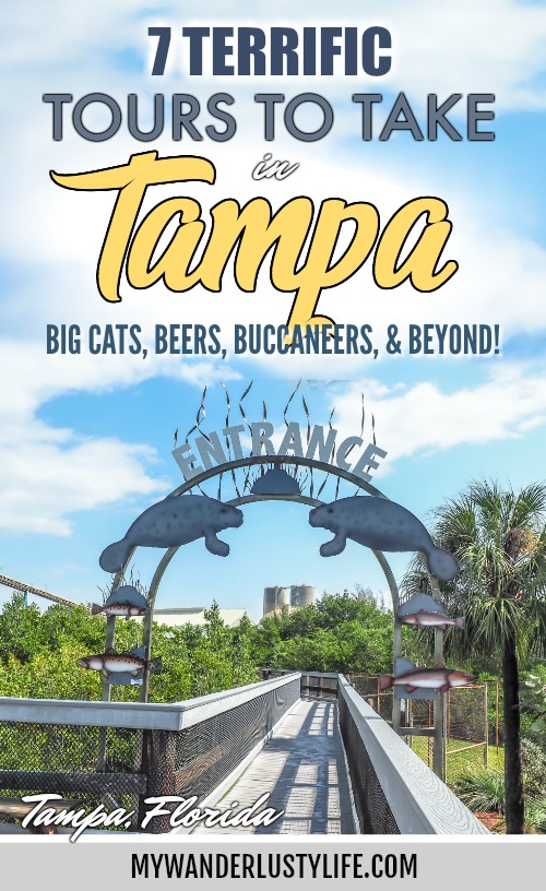 7 Terrific Tours to Take in Tampa, Florida // Big Cats, Beers, Buccaneers, and Beyond! | The entrance to the Manatee Viewing Center at Tampa Electric Company, Apollo Beach, Florida | #tampa #florida #manatee #powerplant #traveltips