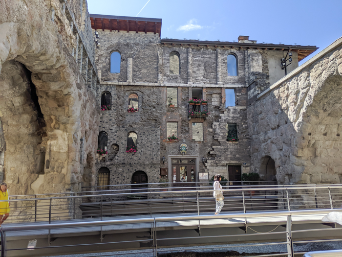 Porta Pretoria and the Aosta tourism office | How to Spend 1 Day in Aosta, Italy // The Capital of the Aosta Valley | Things to see in Aosta, Things to do in Aosta, Where to eat in Aosta, the smallest of Italy's 20 regions #aosta #italy #aostavalley #traveltips #timebudgettravel