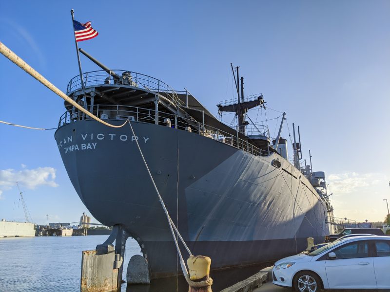 7 Terrific Tours to Take in Tampa, Florida | SS American Victory Ship & Museum, WWII cargo ship #tampa #florida #ship #WWII