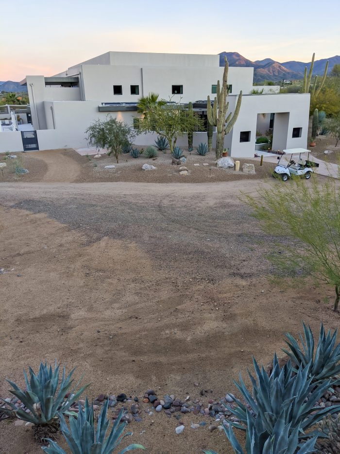 Exterior shot of the spa at Civana Wellness resort in Carefree | Where to Stay in Scottsdale, Arizona for two very different experiences | #civana #spa #wellness #scottsdale #arizona #wheretostay