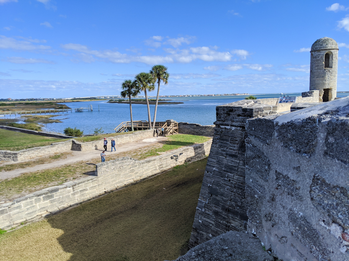 Castillo de San Marcos / 1 day in St. Augustine, Florida: A quick trip to America's oldest city / 24 hours in St. Augustine / day trip to St. Augustine from Jacksonville or day trip to St. Augustine from Orlando 