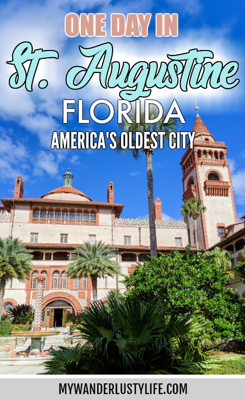 1 day in St. Augustine, Florida: a quick trip to America's oldest city / day trip to St. Augustine from Jacksonville / day trip to St. Augustine from Orlando / Castillo de san marcos, fountain of youth, lighthouse, spanish food #staugustine #florida #oldestcity #history
