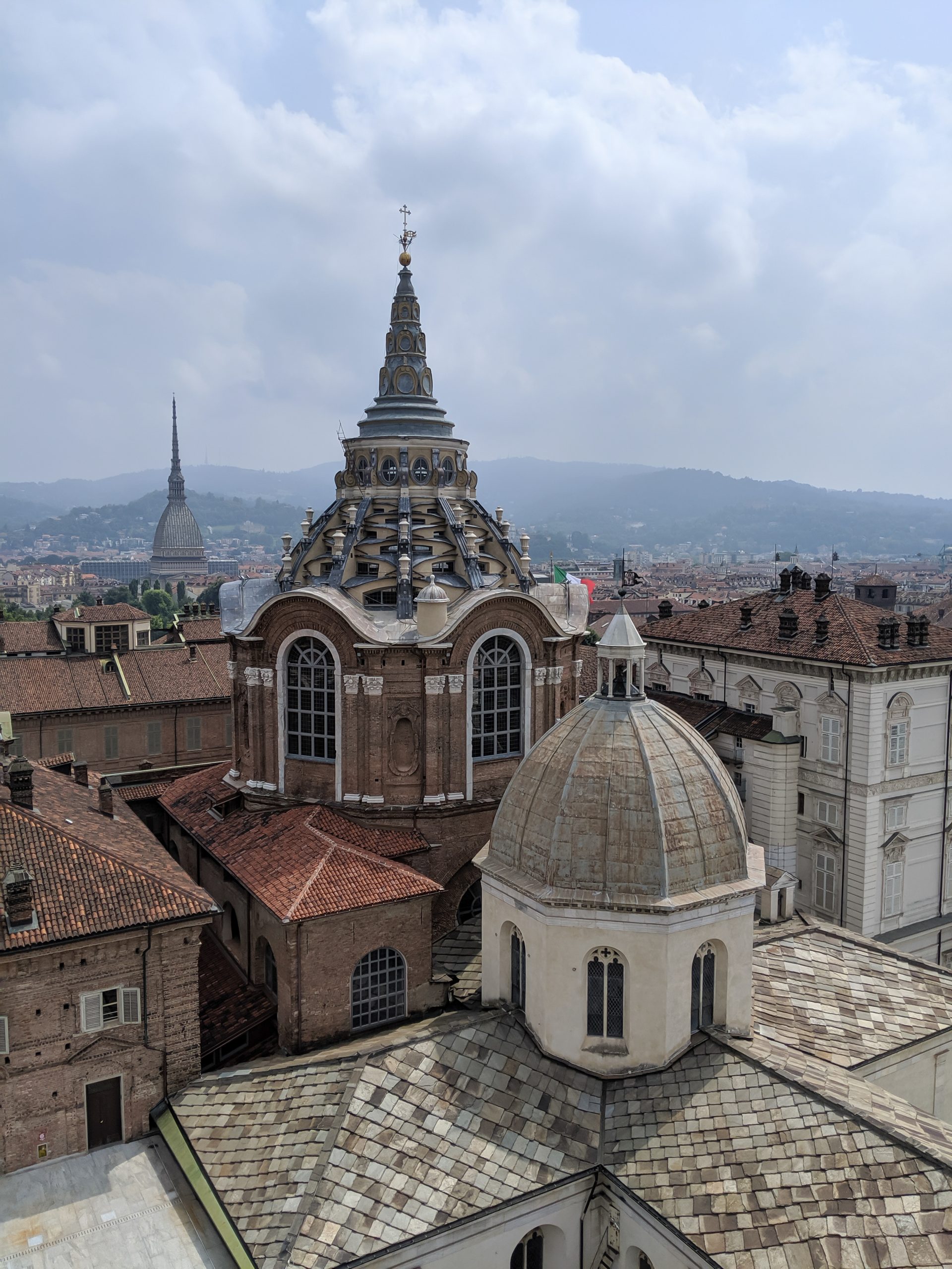 Turin Cathedral bell tower view | How to Spend 2 Days in Turin, Italy (Torino) | 2-Day Itinerary plus helpful tips | Where to stay in Turin, Things to do in Turin, the capital of the Piedmont region | #turin #torino #italy #weekendinturin #traveltips