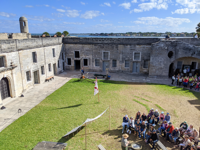 Castillo de San Marcos / 1 day in St. Augustine, Florida: A quick trip to America's oldest city / 24 hours in St. Augustine / day trip to St. Augustine from Jacksonville or day trip to St. Augustine from Orlando 