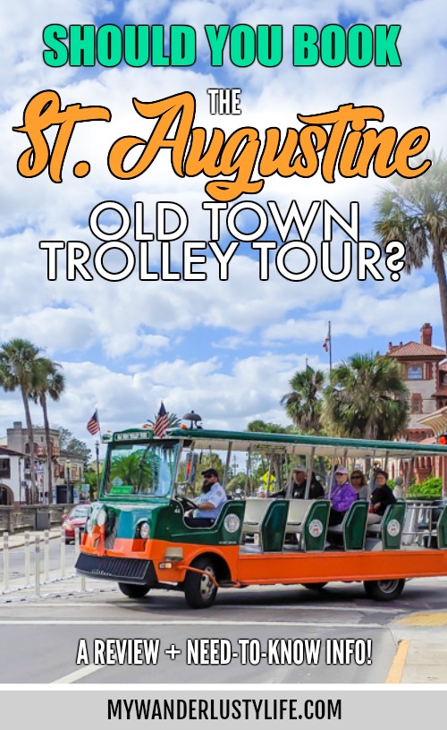 St. Augustine Old Town Trolley Tour Review and Tips / Things to know before you decide to take an Old Town Trolley Tour / St. Augustine, Florida #staugustine #florida #trolley #trolleytour #oldtowntrolley