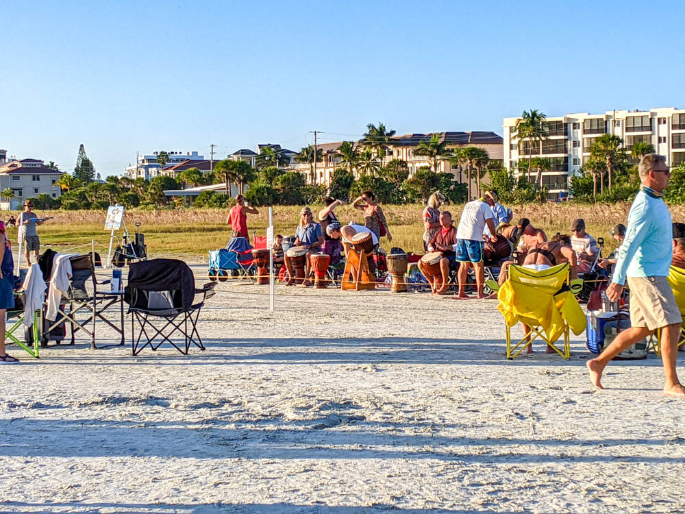 Siesta Key Drum Circle / 3 days in Sarasota, Florida / What to do in Sarasota, Where to eat in Sarasota, itinerary and information guide