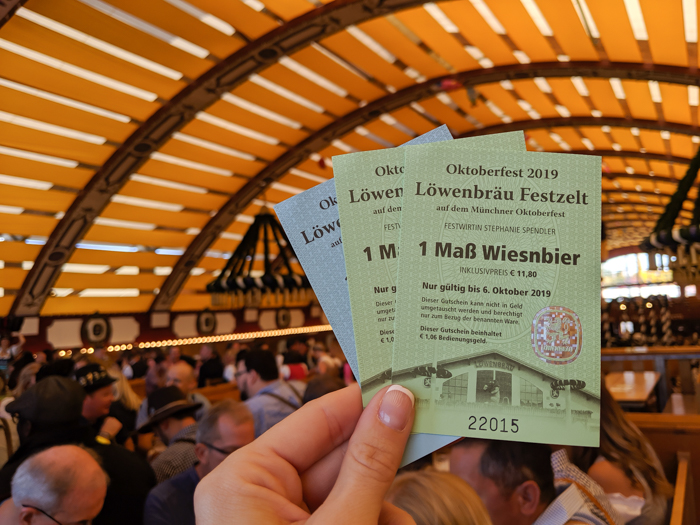 Food and drink vouchers / Must-Know Oktoberfest tips from an Oktoberfest tour guide and locals / what you need to know about oktoberfest in munich, germany