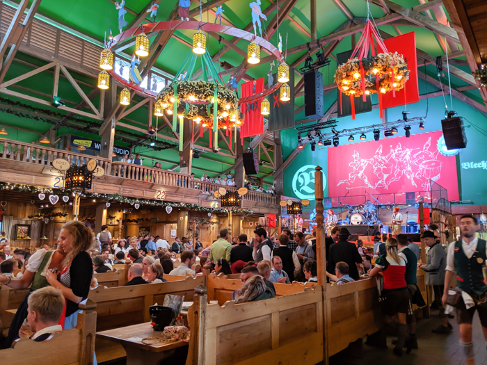 Kufflers Weinzelt wine tent / Must-Know Oktoberfest tips from an Oktoberfest tour guide and locals / what you need to know about oktoberfest in munich, germany