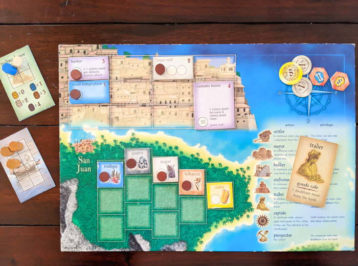 puerto rico / 17 Travel-Themed Board Games for When You Can't Leave the House #boardgame #tickettoride #travelgames