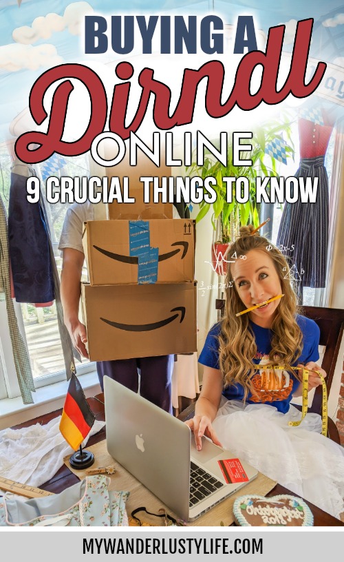 Buying a dirndl online: 9 things you need to know first | tips for buying a dirndl on the internet, where to buy a dirndl online for oktoberfest, buying a dirndl on amazon #dirndl #oktoberfest #germany #tracht