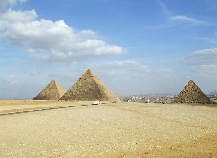 pyramids in egypt