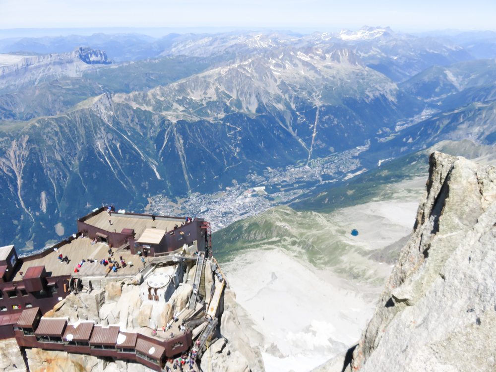 Aiguille du Midi summer visitor's guide, Chamonix, France: viewing platforms