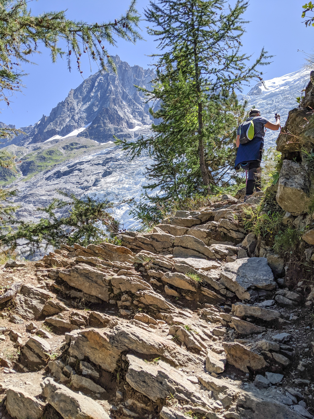 Awesome things to do in Chamonix in the summer: Alpine bucket list / rocky trail