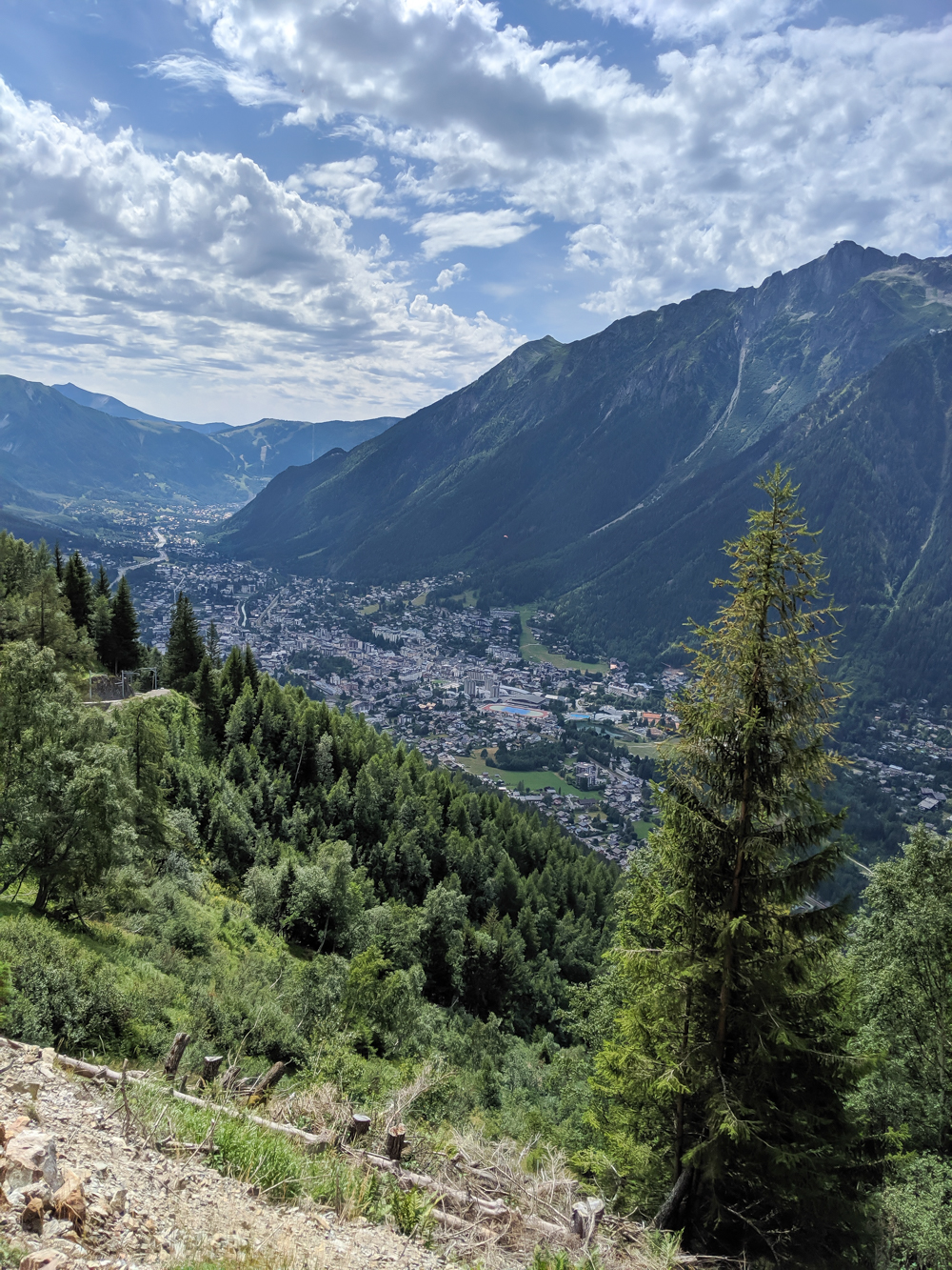 Awesome things to do in Chamonix in the summer: Alpine bucket list / valley view