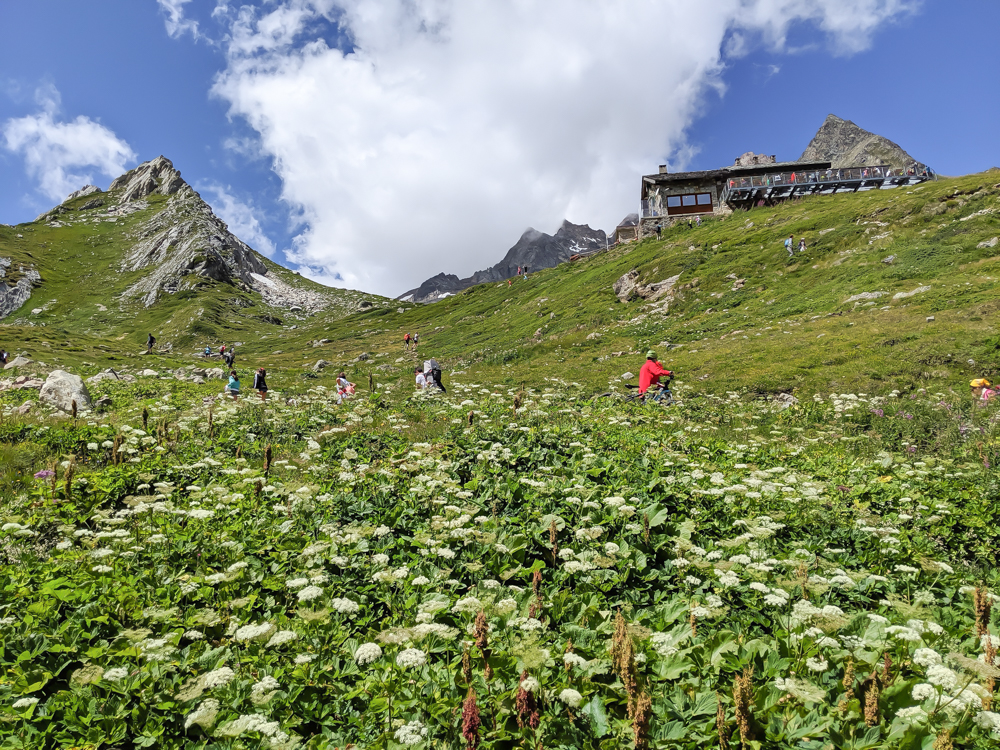 Day trip to Courmayeur, Italy from Chamonix, France / best day hike from courmayeur, val veny, rifugio elisabetta