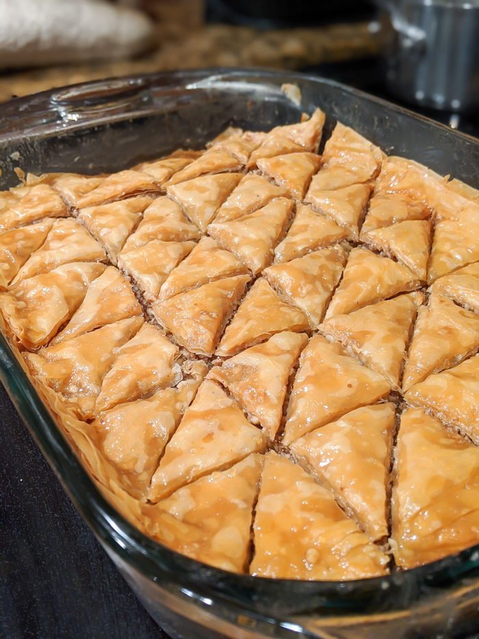 delicious, simple honey walnut baklava recipe