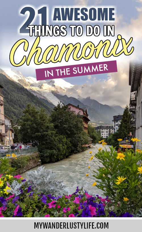 Awesome things to do in Chamonix in the summer: Alpine bucket list / hiking, museums, mountains, water sports, outdoor adventures, top attractions, and more / What to do in chamonix in the summer #chamonix #france #Montblanc #tourdumontblanc #frenchalps #alps