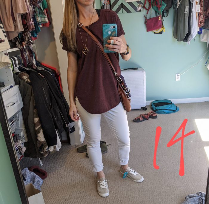 tips for planning quick trips: take a picture of every outfit beforehand