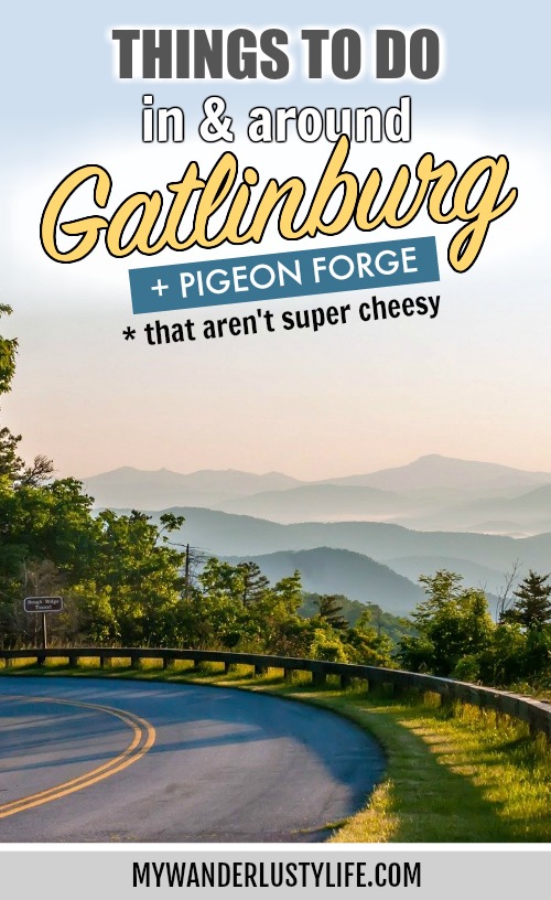 What to do in Gatlinburg and Pigeon Forge, Tennessee | Where to stay in the Smoky Mountains | Hiking, sightseeing, ole smoky moonshine distillery, appalachian trail, dollywood, and more! #gatlinburg #pigeonforge #dollywood #smokymountains #moonshine #dollyparton #mywanderlustylife