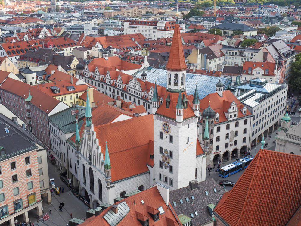 oktoberfest gift ideas, perfect gifts for oktoberfest lovers: Munich, Germany street scene