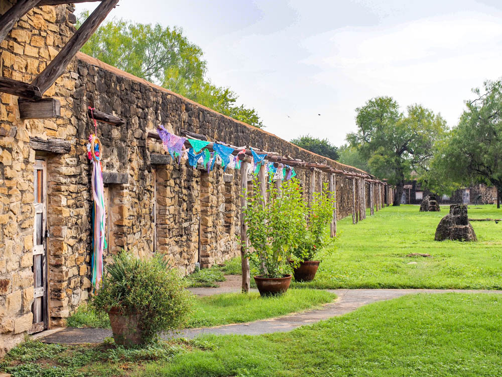 exterior of mission san jose san antonio texas