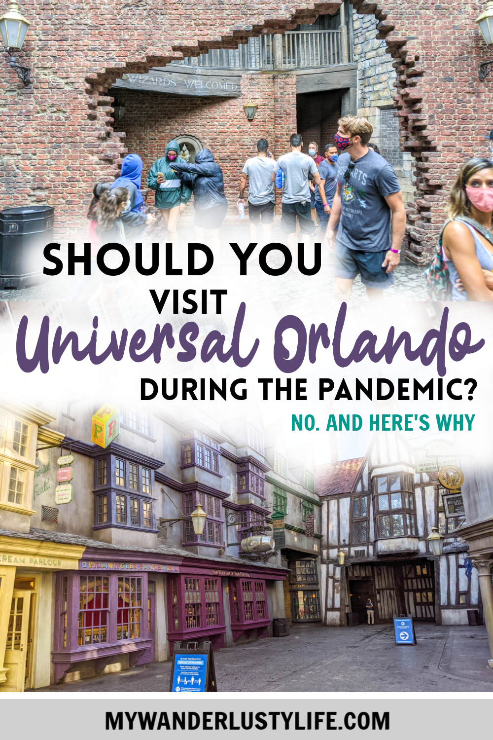 Should You Visit Universal Orlando During the Pandemic? Ehh, Maybe Not | Universal Studios, Orlando, Florida - Islands of Adventure, Wizarding World of Harry Potter | #mywanderlustylife #harrypotter #universalstudios #orlando #universalorlando #travelin2020 #pandemictravel