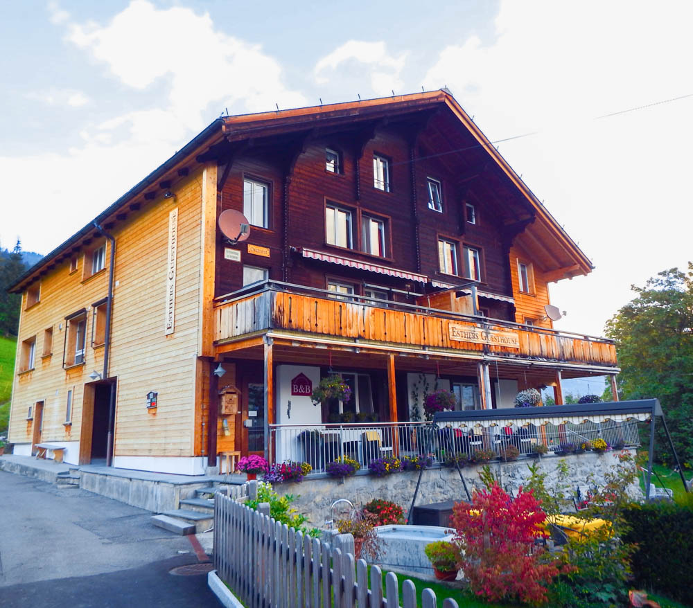 Esther's Guesthouse | Where to stay in Gimmelwald, Switzerland: Mountain Hostels and B&Bs | Best places to stay in Gimmelwald