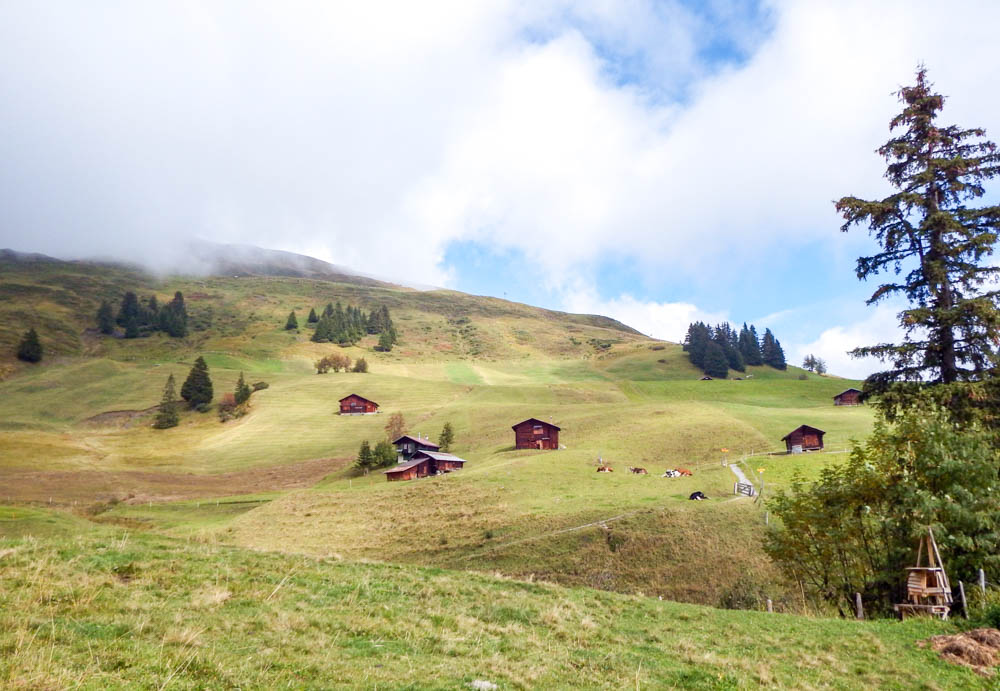 Mountain huts in the Swiss Alps | Where to stay in Gimmelwald, Switzerland: Mountain Hostels and B&Bs | Best places to stay in Gimmelwald