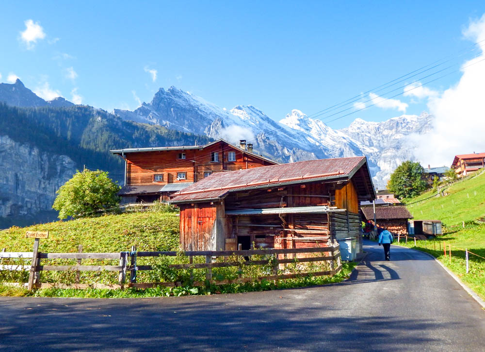 Mountain huts in the Swiss Alps | Where to stay in Gimmelwald, Switzerland: Mountain Hostels and B&Bs | Best places to stay in Gimmelwald