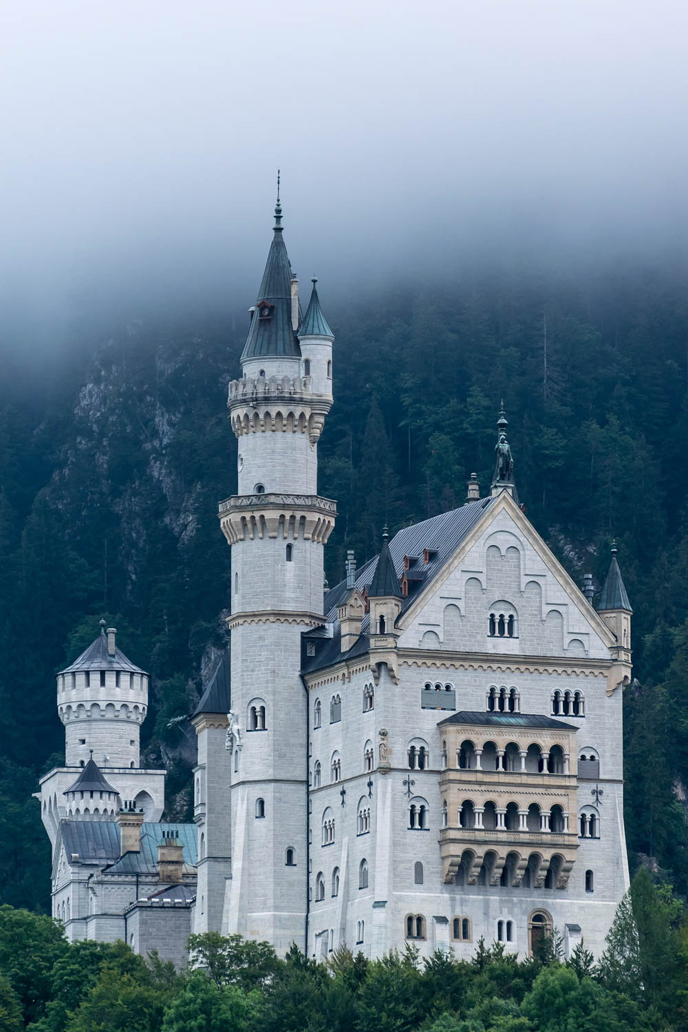 Close-up view | Where to stay near Neuschwanstein Castle: 12 Best Hotels and Airbnbs in Hohenschwangau, Schwangau, and Füssen