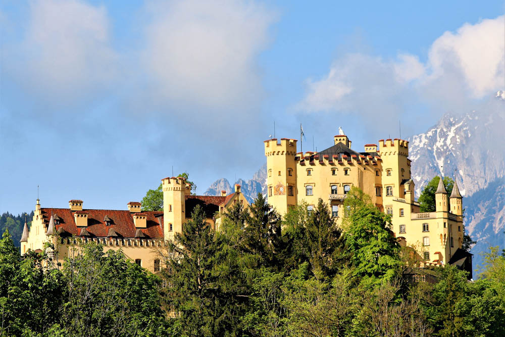 Hohenschwangau Castle | Where to stay near Neuschwanstein Castle: 12 Best Hotels and Airbnbs in Hohenschwangau, Schwangau, and Füssen
