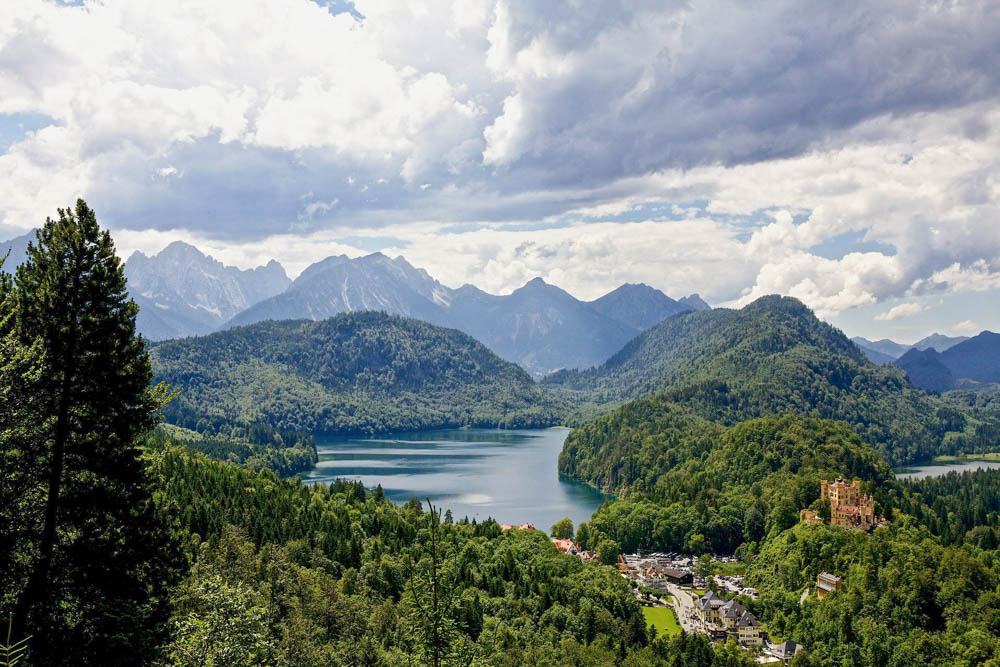 Neuschwanstein Castle lake view | Where to stay near Neuschwanstein Castle: 12 Best Hotels and Airbnbs in Hohenschwangau, Schwangau, and Füssen