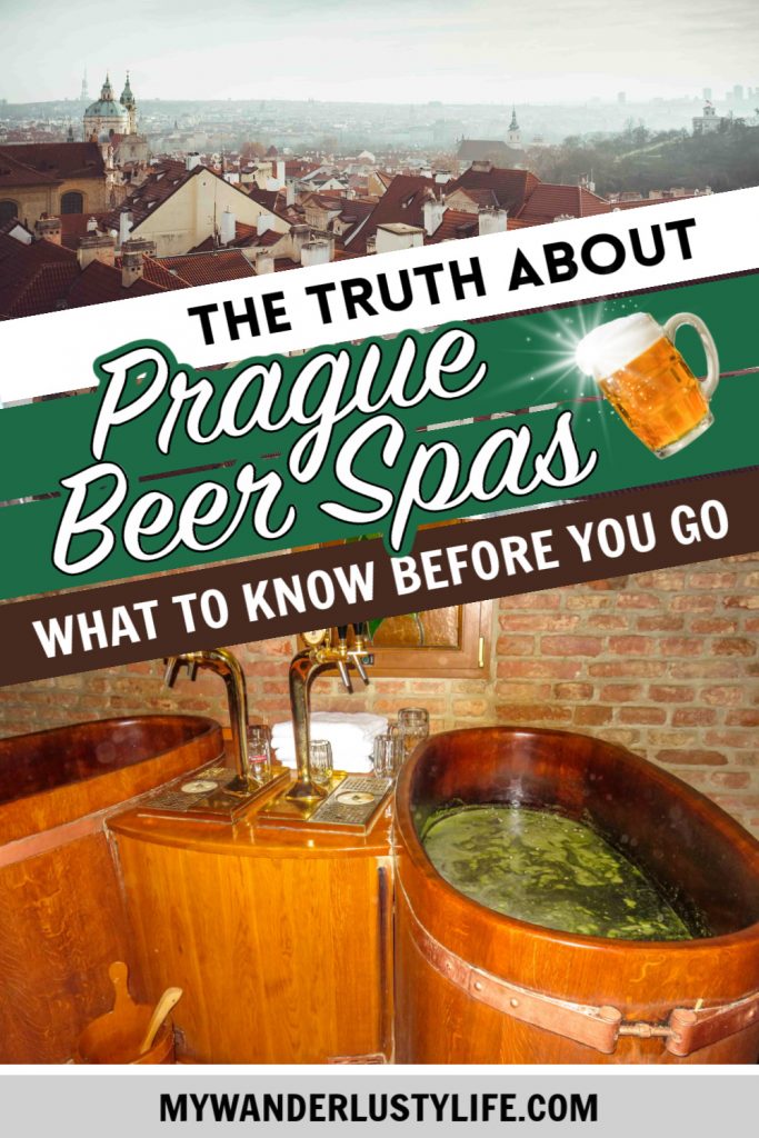 The Truth About Visiting a Prague Beer Spa: Review, Guide, & Important Tips / Original Beer Spa in Prague, Czech Republic #prague #beerspa #czech