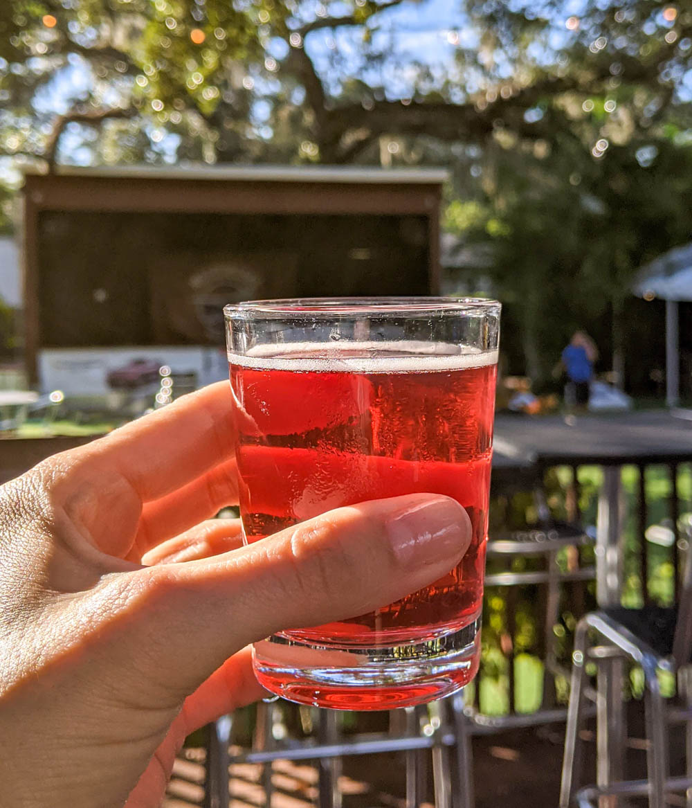 pink beer sampler | Awesome breweries in palm beach county, florida | craft beer and cider in west palm beach