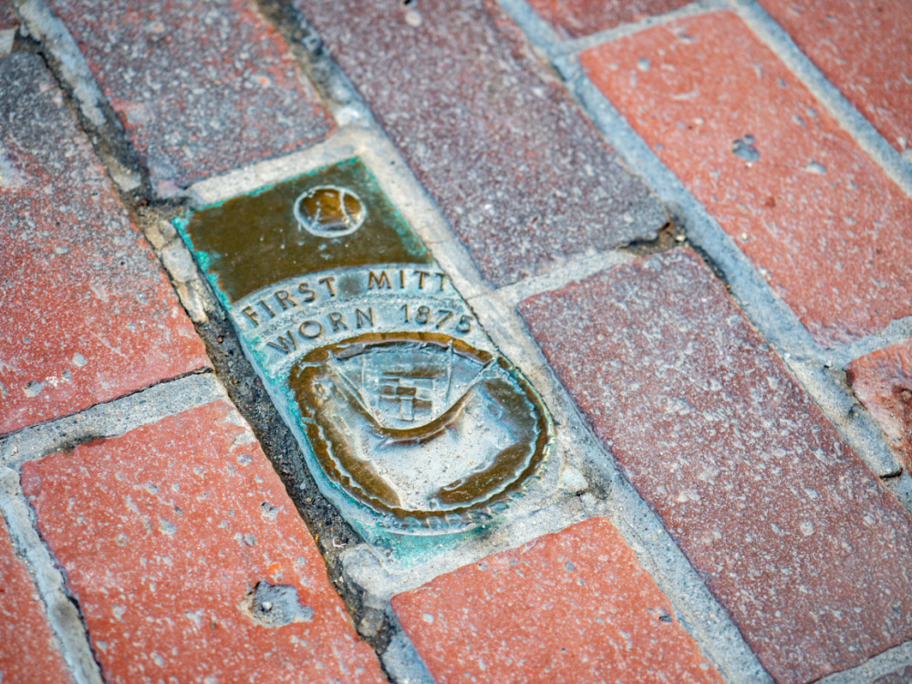 Boston bucket list and the best things to do in Boston: Check out the Boston Bricks, art installation on Winthrop Lane