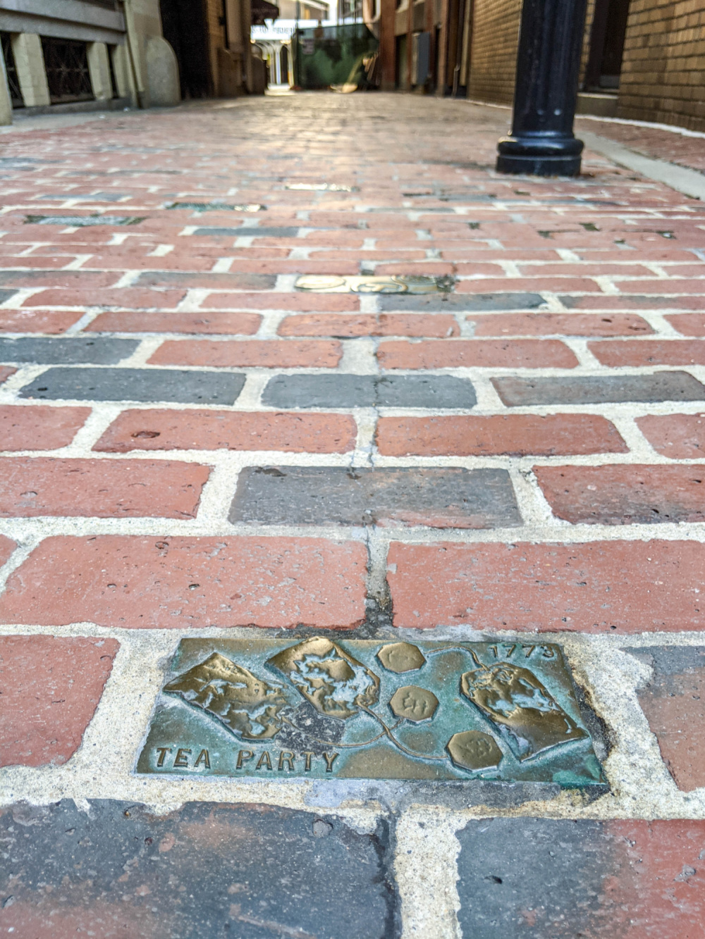 Boston bucket list and the best things to do in Boston: Check out the Boston Bricks, art installation on Winthrop Lane