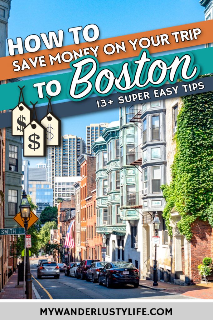 How to save money when visiting Boston: 13+ money-saving tips for visiting Boston on a budget; save money on your trip to Boston with these pro tips from a local