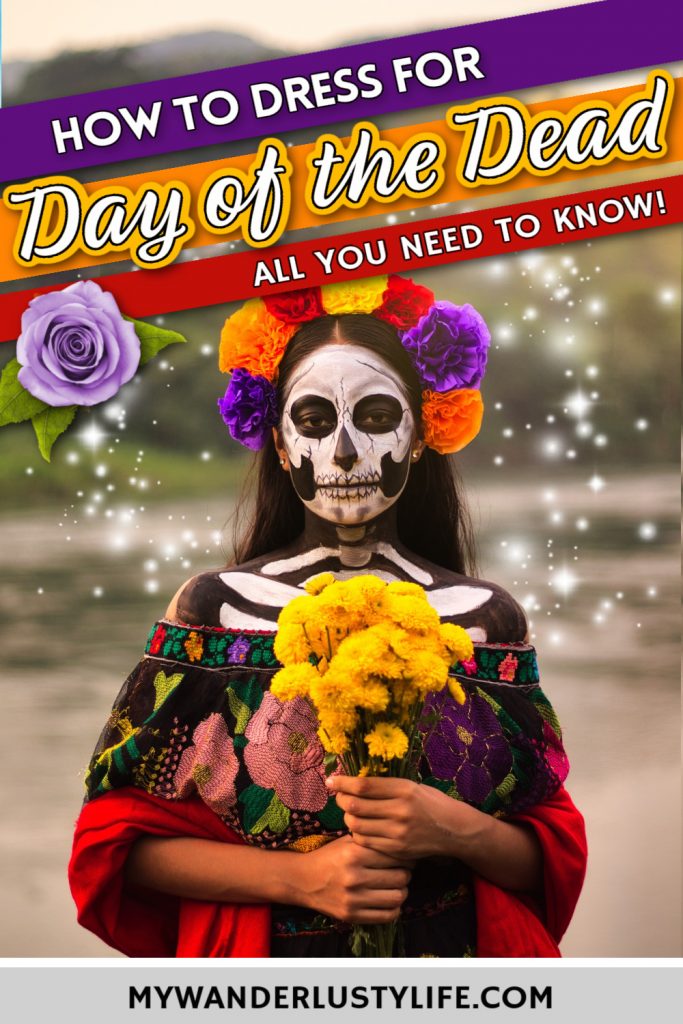 Costume homme Dia de los muertos