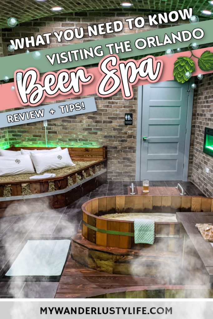 My Beer Spa Orlando, Florida: What It's Like, What to Expect, Honest Review, Helpful Tips, Important Info - what to bring, location, hours, prices, and more