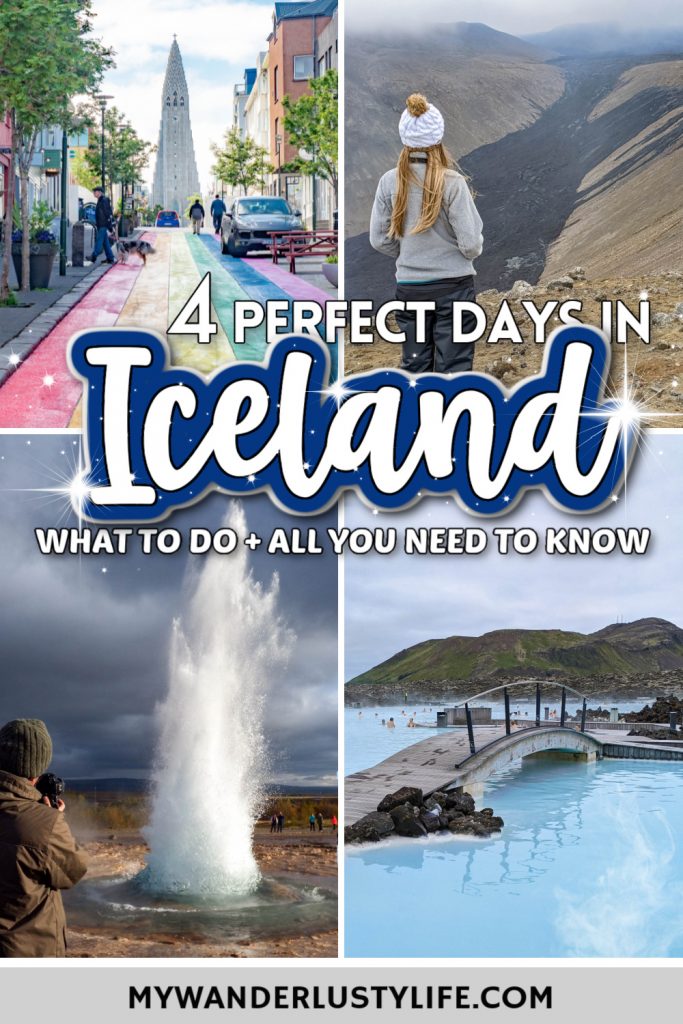 The Perfect 4-Day Iceland Itinerary: What to Do & All You Need to Know | Icelandair stopover program, how to get around iceland, where to stay in reykjavik, all the most popular and fun things to see and do and best places to eat in Reykjavik