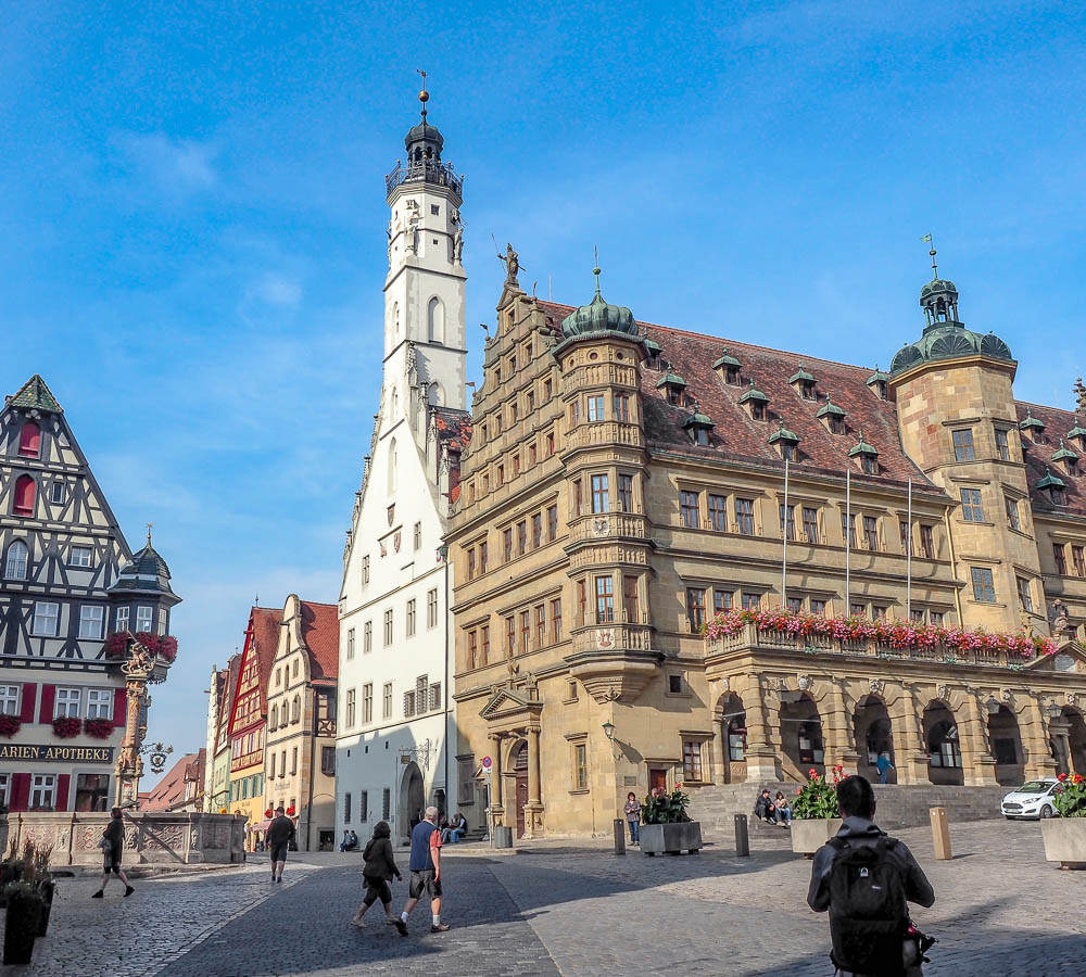 tourist rothenburg ob der tauber