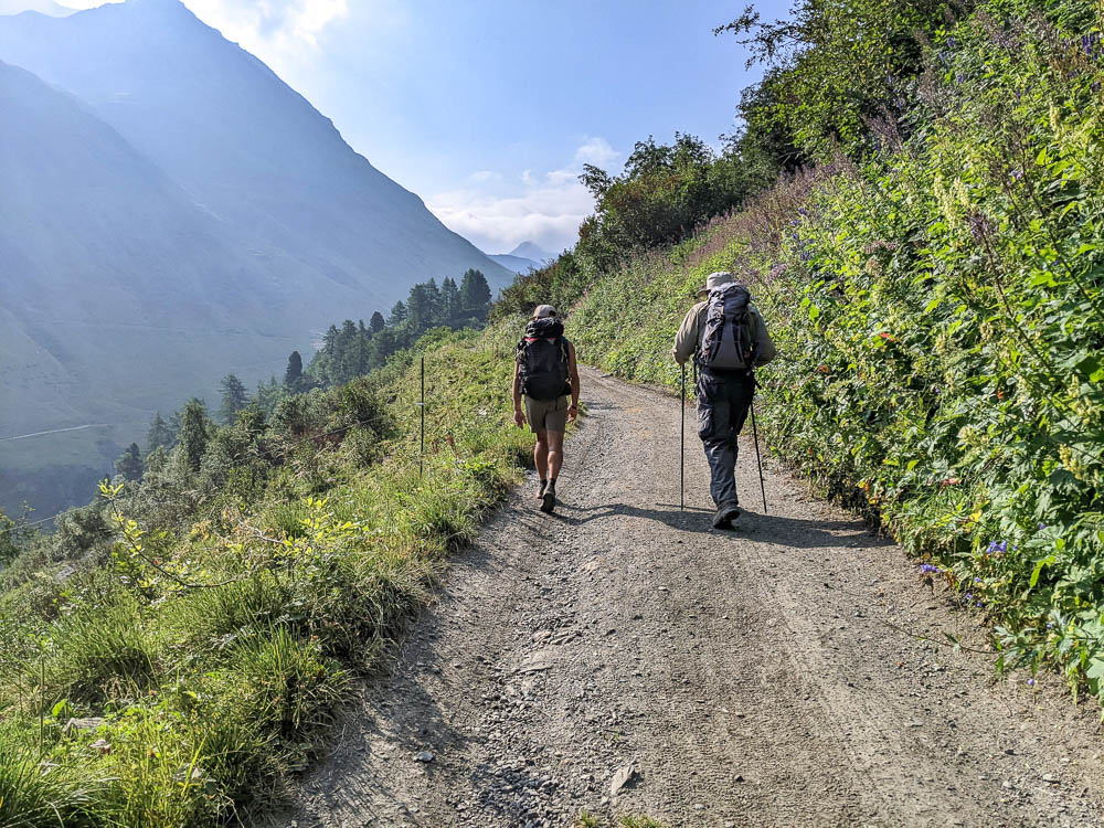 gear for tour du mont blanc