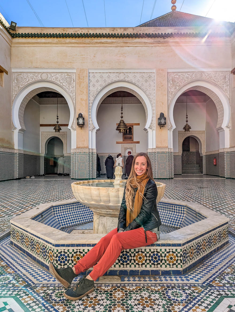 female tourist clothing morocco