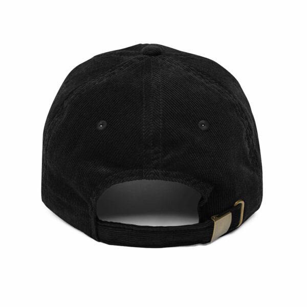 No Regrets Just Baguettes Embroidered Vintage Corduroy Cap - Image 6