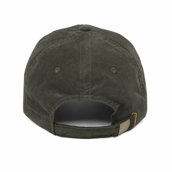 No Regrets Just Baguettes Embroidered Vintage Corduroy Cap - Image 8